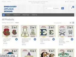 Sites similar to embroideryappliquedesigns.com