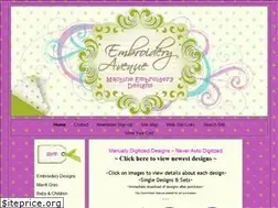 Sites similar to embroideryavenue.com