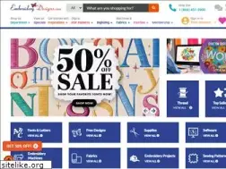 Sites similar to embroiderydesigns.com