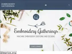 Sites similar to embroiderygatherings.com