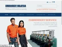 Sites similar to embroiderymalaysia.com
