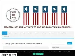 Sites similar to embroiderywaresoftware.com