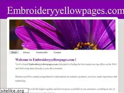 Sites similar to embroideryyellowpages.com