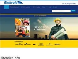 Sites similar to embroidme-riverside.com