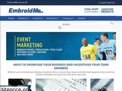 Sites similar to embroidme-surrey.co.uk