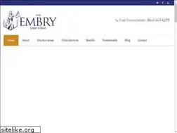 Sites similar to embrylawfirm.com