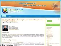 Sites similar to embryodonationblog.com