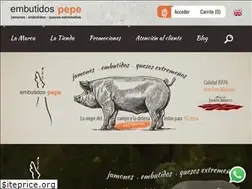 Sites similar to embutidospepe.com