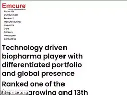 Sites similar to emcure.com