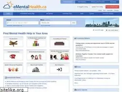 Sites similar to ementalhealth.ca