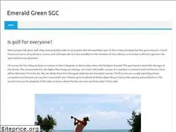 Sites similar to emeraldgreensgc.com