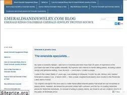 Sites similar to emeraldsandjewelry.wordpress.com