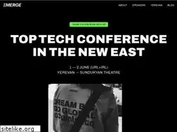 Sites similar to emergeconf.io