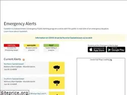 Sites similar to emergencyalert.saskatchewan.ca