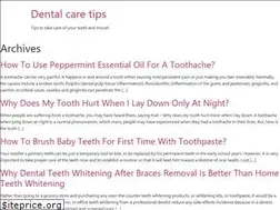 Sites similar to emergencydentalcaretips.com