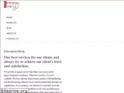 Sites similar to emergencydrug.com