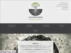 Sites similar to emergencymedicinefoundations.com