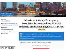 Sites similar to emergencymedicinejobsma.com