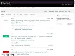 Sites similar to emergent.info