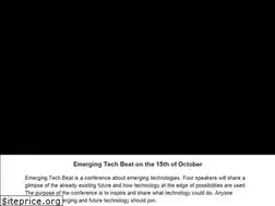Sites similar to emerging-tech-beat.confetti.events