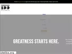 Sites similar to emerging100atl.org