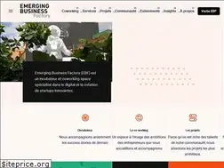 Sites similar to emergingbusinessfactory.com