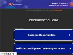 Sites similar to emergingtech.org