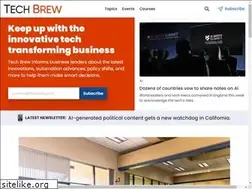 Sites similar to emergingtechbrew.com