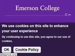 Sites similar to emerson.edu