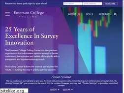 Sites similar to emersoncollegepolling.com