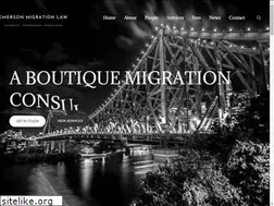 Sites similar to emersonmigrationlaw.com.au
