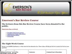 Sites similar to emersonsbarreview.com