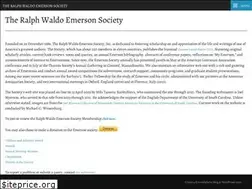 Sites similar to emersonsociety.org