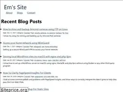 Sites similar to emersonveenstra.com
