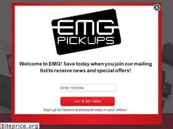 Sites similar to emgpickups.com