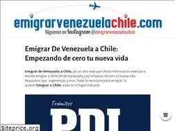 Sites similar to emigrarvenezuelachile.com