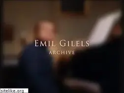 Sites similar to emil-gilels.com