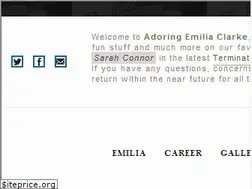 Sites similar to emiliaclarke.com