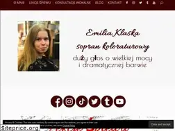 Sites similar to emiliaklaska.pl