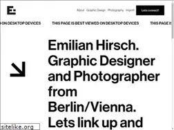 Sites similar to emilianhirsch.com