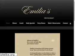 Sites similar to emiliasrestaurant.com