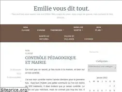 Sites similar to emilievousdittout.blog