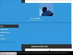 Sites similar to emilkhatib.com