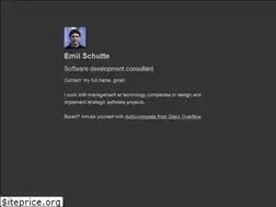 Sites similar to emilschutte.com