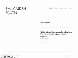 Sites similar to emilyaldenfoster.com