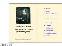 Sites similar to emilydickinson.it