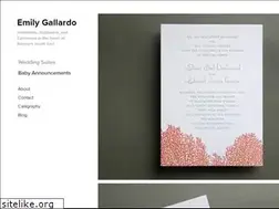 Sites similar to emilygallardo.com