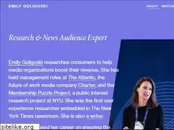 Sites similar to emilygoligoski.com