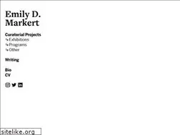 Sites similar to emilymarkert.com
