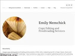 Sites similar to emilynemchickediting.com